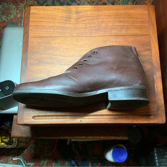 Easy Spirit "Bootalinos" 9B - lace up brown leather ankle boot. Comfy - Picture 10 of 14